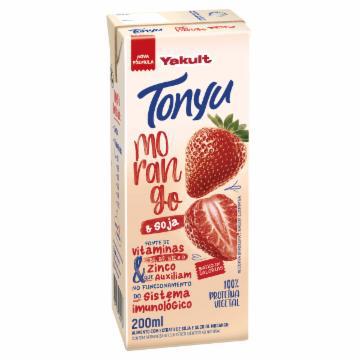 ALIMENTO A BASE DE SOJA TONYU MORANGO TP 200ML