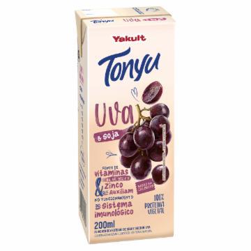 ALIMENTO A BASE DE SOJA TONYU UVA TP 200ML