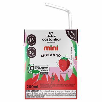 ALIMENTO A TAL DA CASTANHA MINI MORANGO 200ML