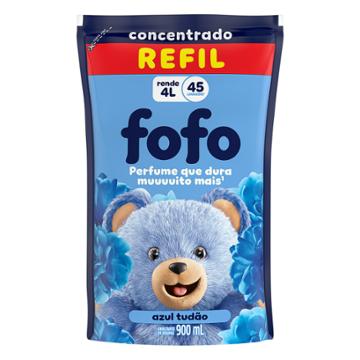 AMACIANTE FOFO CONCENTRADO AZUL SACHE 900ML