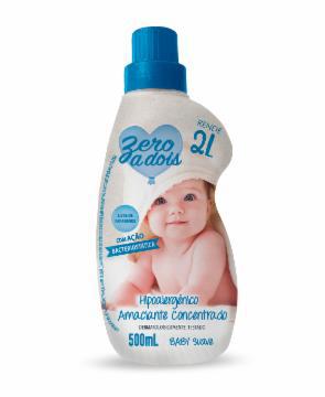 AMACIANTE ZERO A DOIS CONCENTRADO SUAVE 500ML