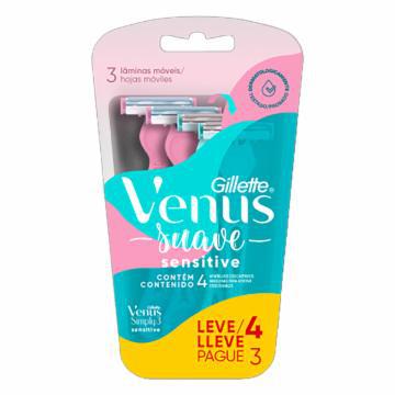 APARELHO BARBEAR GILLETTE VENUS SENSITIVE L4P3