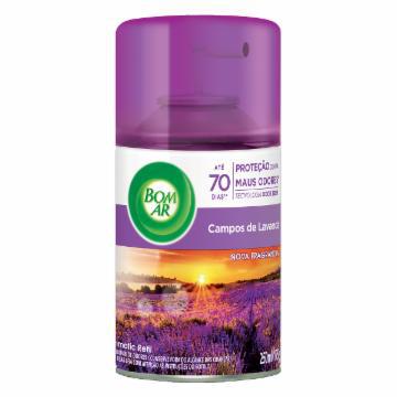 AROMATIZADOR BOM AR FRESHMATIC CAMPOS DE LAVANDA REFIL 250ML