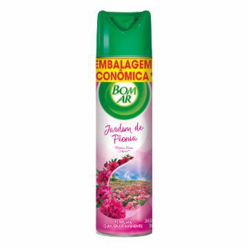 AROMATIZADOR BOM AR JARDIM DE PEONIA EMBALAGEM ECONOMICA 360ML 