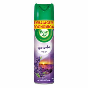 AROMATIZADOR BOM AR LAVANDA EMBALAGEM ECONOMICA 360ML