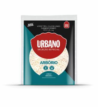 ARROZ ARBORIO URBANO PACOTE 1KG