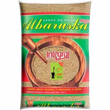 ARROZ INTEGRAL ALBARUSKA TIPO 1 PACOTE 1KG