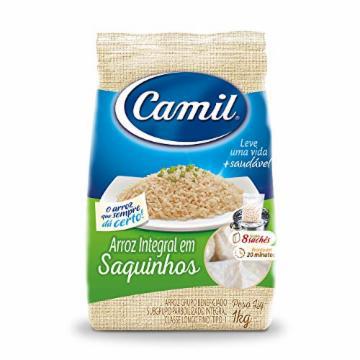 ARROZ INTEGRAL CAMIL COM 8 SACHE 1KG