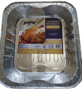 ASSADEIRA RET ALUMINIO 6400ML