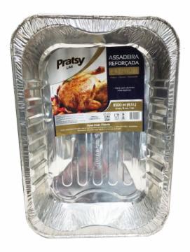 ASSADEIRA RET ALUMINIO 8500ML