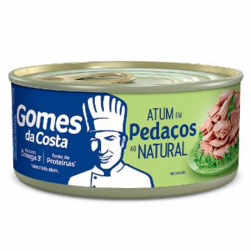 ATUM GOMES DA COSTA PEDACOS AO NATURAL 170G
