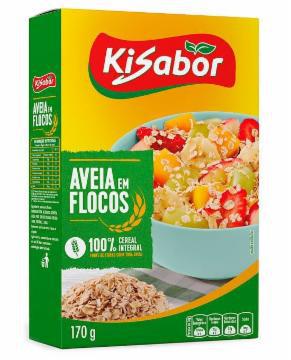 AVEIA KISABOR FLOCOS 170G