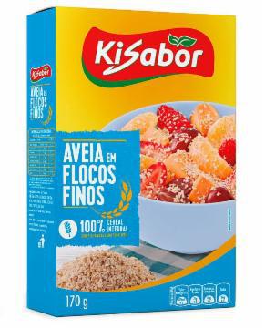 AVEIA KISABOR FLOCOS FINOS 170G