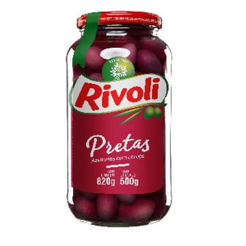 AZEITONA RIVOLI PRETA 500G