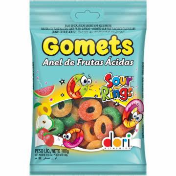 BALA DORI GOMETS ANEL FRUTAS ACIDAS 100G