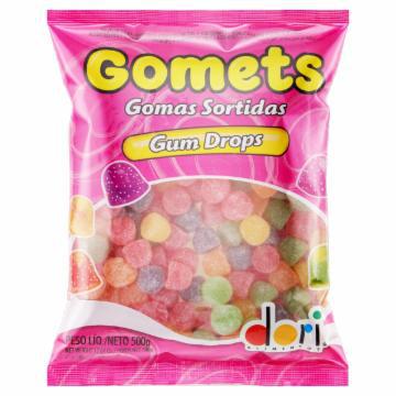 BALA DORI GOMETS GOMAS SORTIDAS 500G