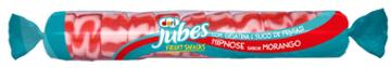 BALA DORI JUBES SNACKS HIPNOSE MORANGO 48G