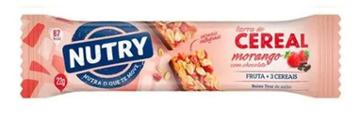 BARRA CEREAL NUTRY MORANGO CHOCOLATE 22G