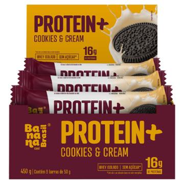BARRA CEREAL PROTEIN+ 16g COOKIES N CREAM 50G