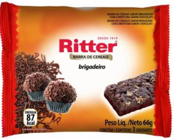 BARRA CEREAL RITTER BRIGADEIRO 66G