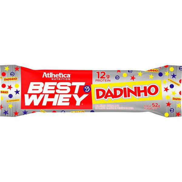 BARRA PROTEINA ATLHETICA NUTRITION DADINHO 52G