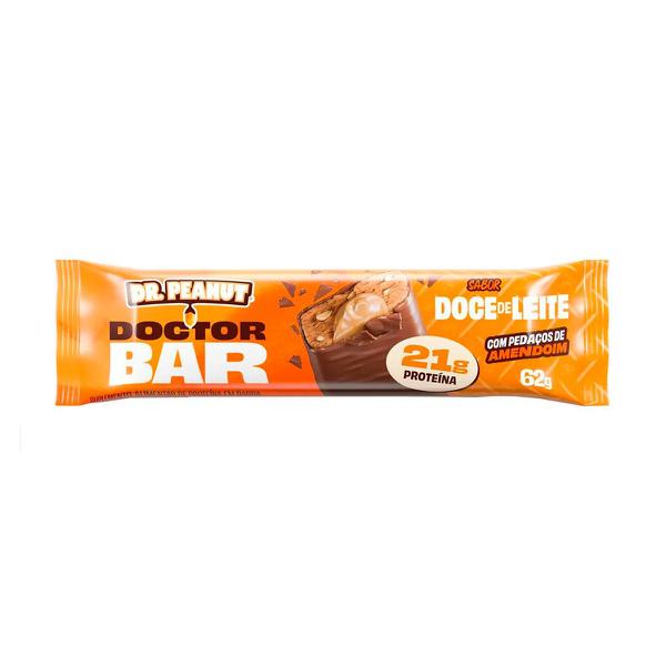 BARRA PROTEINA DR PEANUT DOCE LEITE 62G