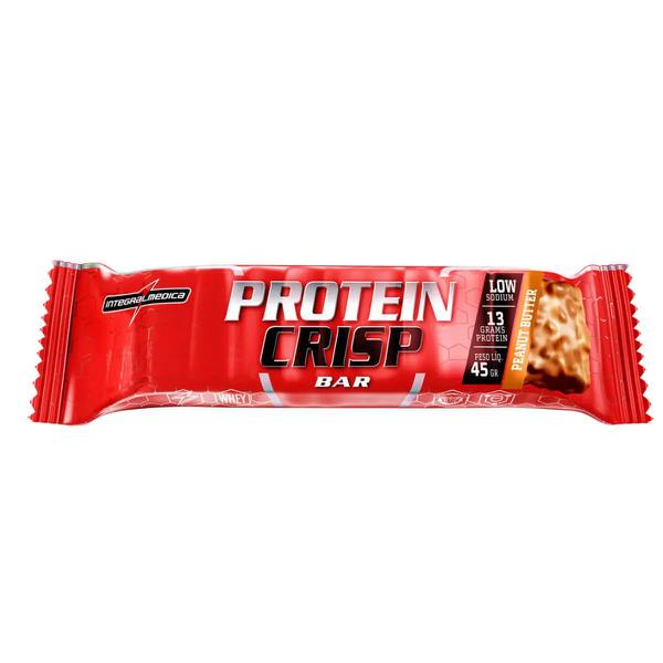 BARRA PROTEINA INTEGRALMEDICA CRISP PEANUT BUTTER 45G