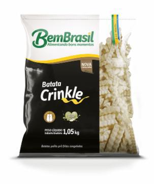 BATATA BEM BRASIL CRINKLE 1,05KG