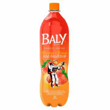 BEBIDA ENERGETICA BALY MORANGO E PESSEGO DAS GALAXIAS PET 2L