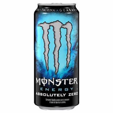 BEBIDA ENERGETICA MONSTER ABSOLUTELY ZERO LATA 473ML