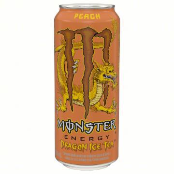 BEBIDA ENERGETICA MONSTER DRAG TEA PEACH LATA 473ML