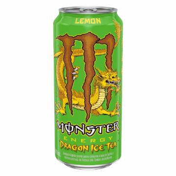 BEBIDA ENERGETICA MONSTER DRAGON ICE TEA LEMON LATA 473ML