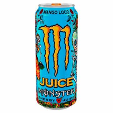 BEBIDA ENERGETICA MONSTER JUICE MANGO LOCO LATA 473ML