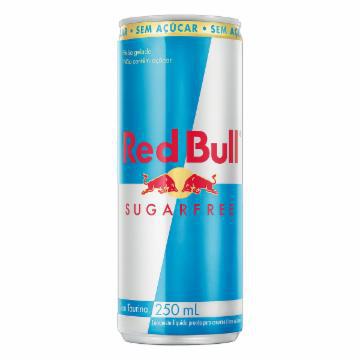 BEBIDA ENERGETICA RED BULL SUGAR FREE LATA 250ML