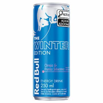 BEBIDA ENERGETICA RED BULL WINTER CEREJA E FRUTAS SILVES LATA 250ML