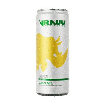 BEBIDA ENERGETICA VRAUU TROPICAL 250ML 