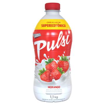 BEBIDA LACTEA PULSI MORANGO GARRAFA 1,1KG