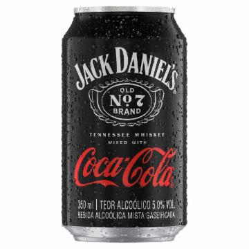 BEBIDA MISTA JACK DANIELS COCA COLA 350ML