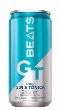 BEBIDA MISTA SKOL BEATS GT GIN & TONICA LATA 269ML