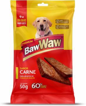 BIFINHO BAW WAW CAES ADULTOS CARNE 50G