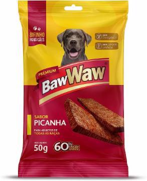 BIFINHO BAW WAW CAES ADULTOS PICANHA 50G
