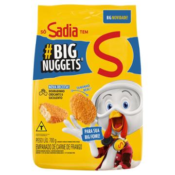 BIG NUGGETS SADIA FRANGO TRADICIONAL 700G