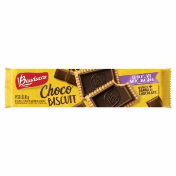 BISCOITO BAUDUCCO CHOCO BISCUIT MEIO AMARGO 80G