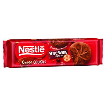 BISCOITO COOKIES NESTLE RECHEADO BROWNIE 120G