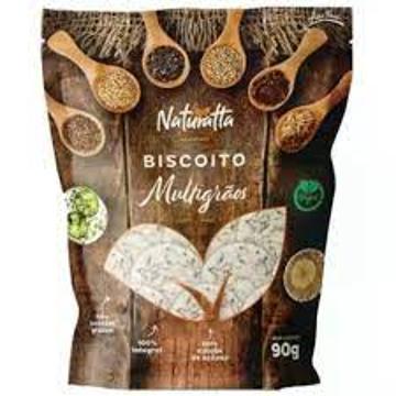BISCOITO DE ARROZ NATURATTA MULTIGRAOS 90G 