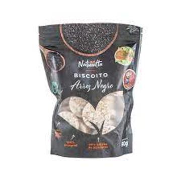 BISCOITO DE ARROZ NATURATTA NEGRO 90G 