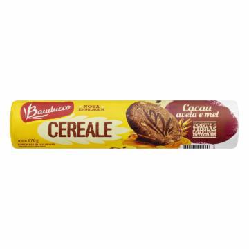 BISCOITO INTEGRAL BAUDUCCO CEREALE CAC/AV/MEL 170g