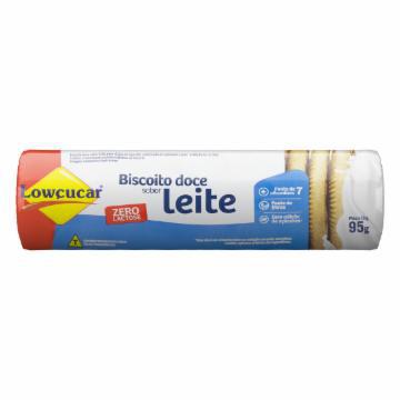 BISCOITO LOWCUCAR LEITE ZERO LACTOSE 95G