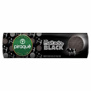 BISCOITO MALTADO PIRAQUE BLACK 132G