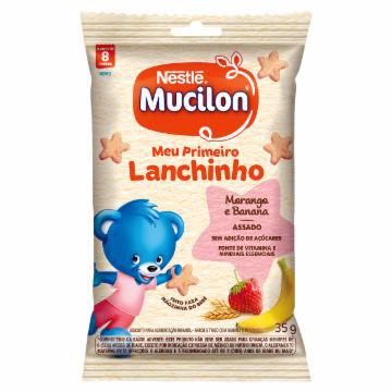 BISCOITO NESTLE MUCILON MORANGO/BANANA 35G